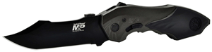 S&W KNIFE M&P 2ND GEN SPRING ASSIST 3.5" BOWIE STYLE BLADE
