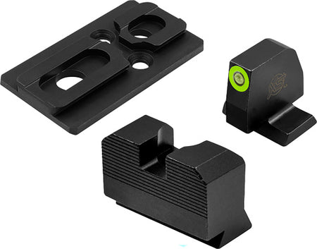 XS MINIMALIST TRITIUM SIGHT & OPTIC PLATE ACRO S&W M&P