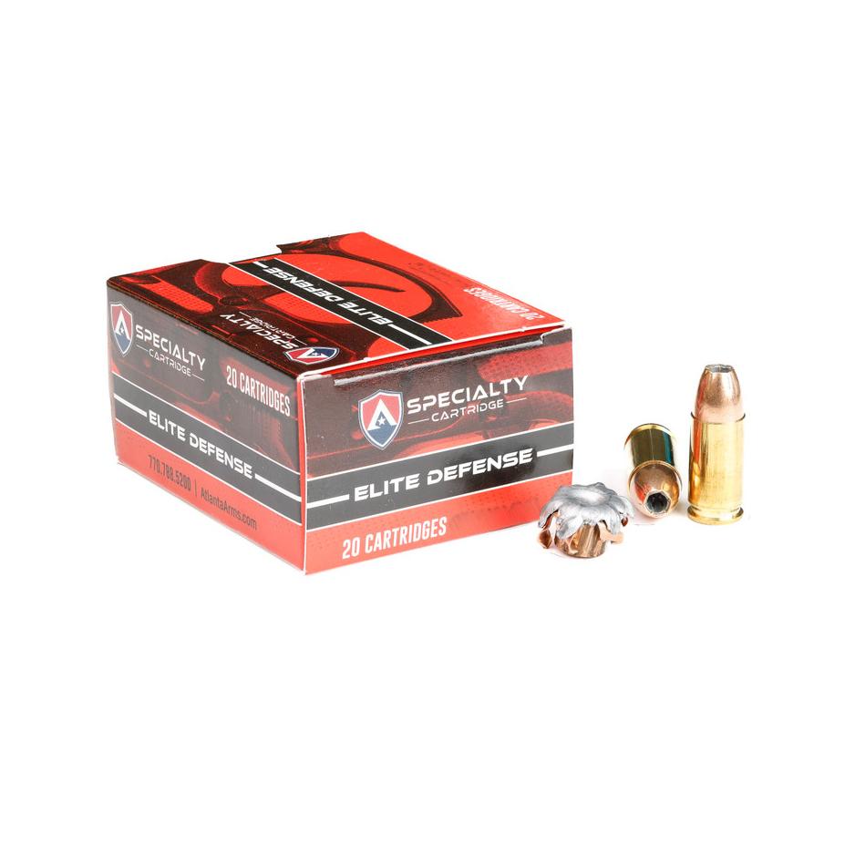 Atlanta Arms 9mm Luger / Parabellum Elite Defense 115gr JHP Ammo