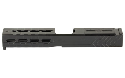 Sylvan Arms Custom Slide, Trijicon RMR Slide Cut, Fits Glock 17 GEN3, DLC Finish, Black, Includes RMR Cover/Adapter Plate, RMR Locating Pins and Plate Screws GL17G3