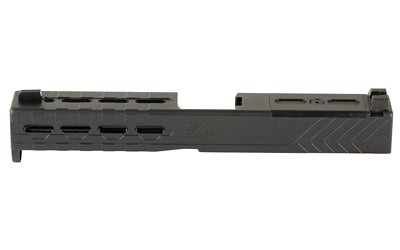 Sylvan Arms Complete Custom Slide, Trijicon RMR Slide Cut, Fits Glock 17 GEN5, DLC Finish, Black, Includes Internals, RMR Cover/Adapter Plate, RMR Locating Pins and Plate Screws GL17G4SK
