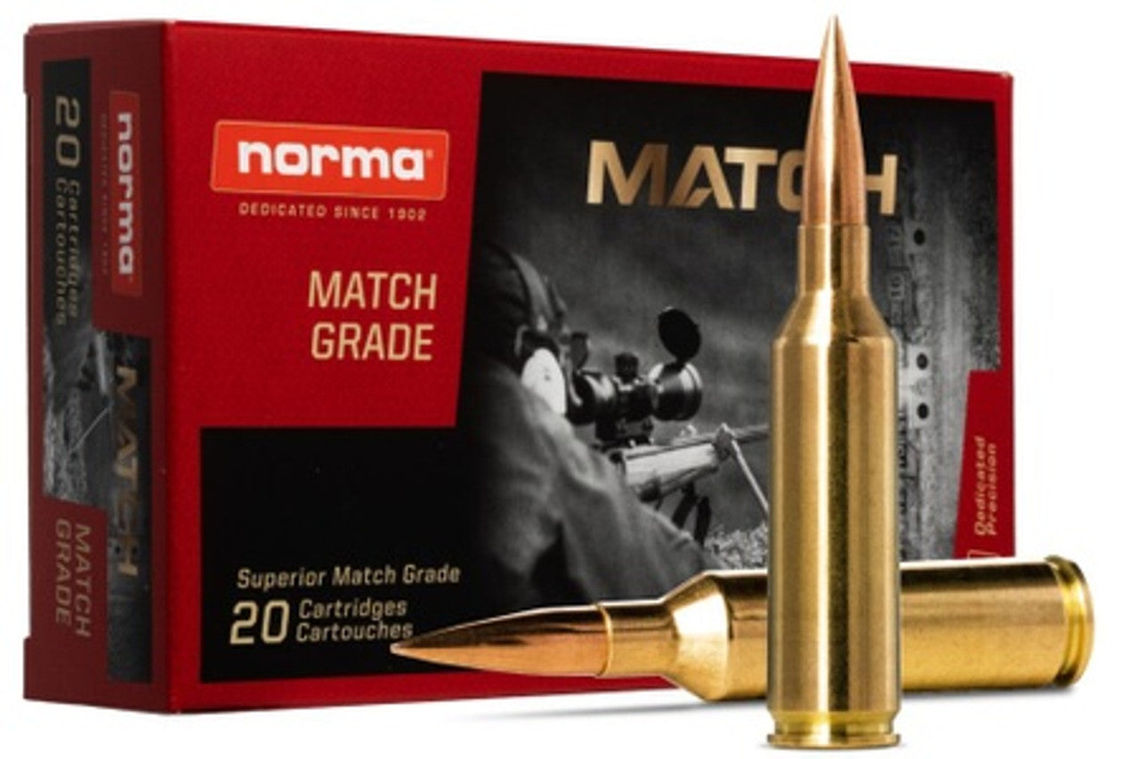Norma 6.5 PRC Golden Target 143gr BTHP Ammo