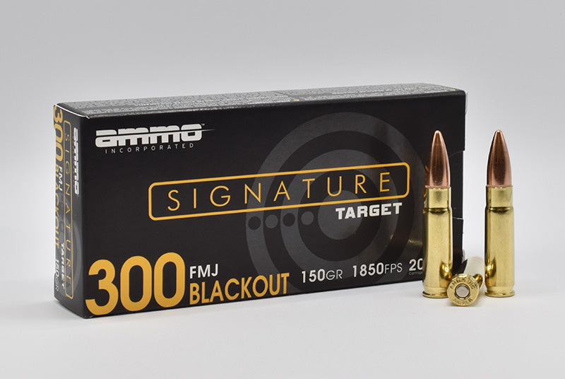 Ammo Inc. 300 Blackout 150gr FMJ Ammo