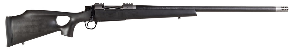 Christensen Arms 8010801000 Summit TI Full Size 7mm PRC 3+1, 26" Natural Titanium Steel Threaded Barrel, Natural Titanium Aluminum Receiver, Natural Carbon Fiber Thumbhole Stock