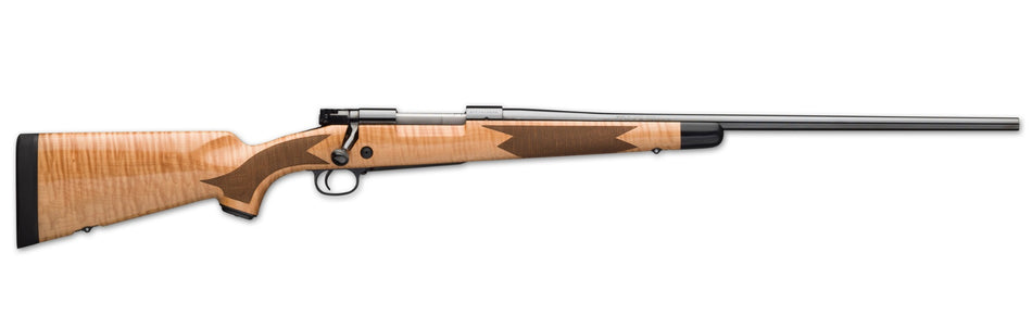 Winchester Repeating Arms 535218228 Model 70 Super Grade 30-06 Springfield Caliber with 5+1 Capacity, 24" Barrel, High Polished Blued Metal Finish & Gloss AAA Maple Stock Right Hand (Full Size)