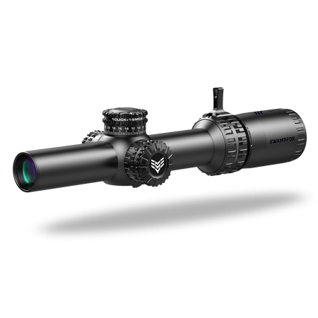 Swampfox Optics Arrowhead 1-8x24mm Guerrilla Dot MOA Red Illuminated Rifle Scope