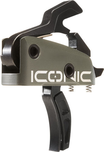 RISE TRIGGER ICONIC GREEN 2-STAGE 1.25/1.75 AR-15 W/PINS