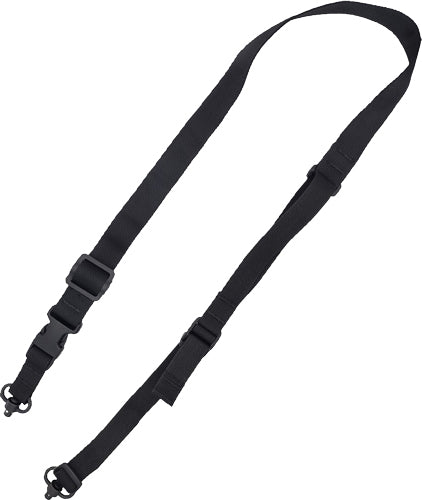 TAC SHIELD SLING 2N1 WARRIOR QD PUSH BUTTON SWIVEL BLACK