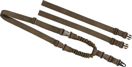 TAC SHIELD SLING SINGLE POINT SHOCK SLING II TACTICAL COYOTE