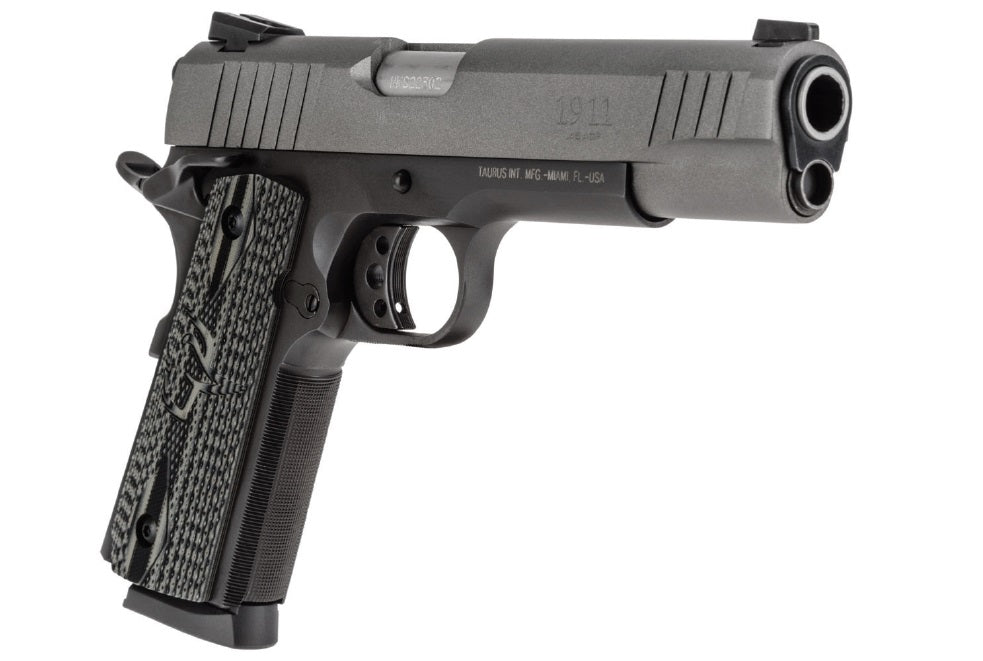 1911FS 45ACP GRAY 5" 8+1 AS 1-191101G-VZ | CUSTOM VZ GRIPS
