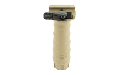 TangoDown Vertical Grip, Fits Picatinny, Quick Detach Auto Lock, Desert Tan BGV-QDSFFDE