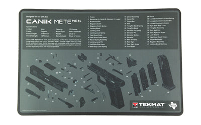 TEKMAT CANIK MC9L GUN CLEANING MAT