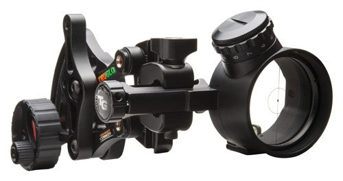 TRUGLO BOW SIGHT RANGE ROVER PRO W/GREEN LED DOT BLACK