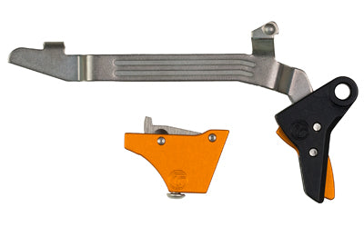 Timney Triggers Alpha Competition Trigger, Anodized Finish, Orange, Fits Large Frame Gen 3 & Gen 4 -20, 21, 29, 30, 40 and 41 ALPHA GLOCK 3-4-LARGE-ORANGE