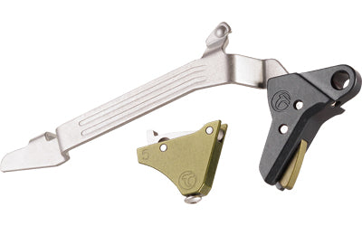 Timney Triggers Alpha Competition Trigger, Anodized Finish, Green, Fits Glock Gen 5 20/21/29/30/40/41 Alpha Glock 5-Large-Green