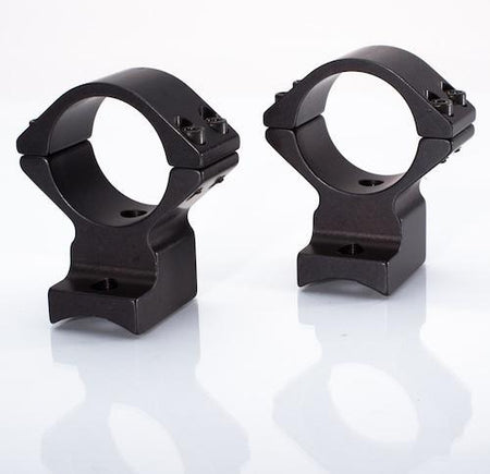 Talley 2-Piece Rings & Base Combo Savage Round Receiver Accutrigger- A17/A22/AXIS 8-40 Screw 30mm Med