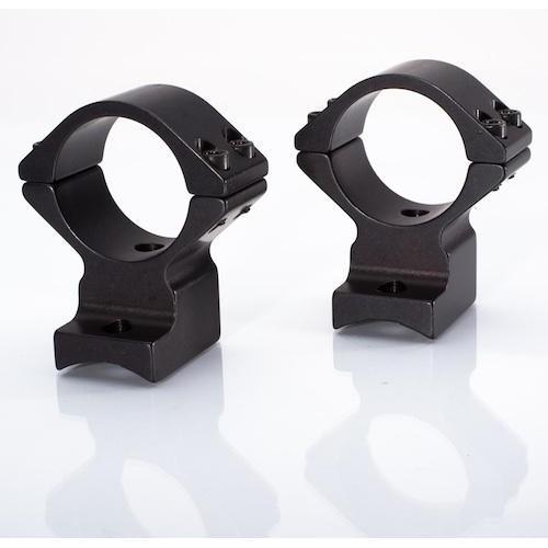 Talley Weatherby 307 Scope Rings 1" Extra High Black