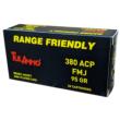 Tulammo .380 ACP/Auto Steel 95gr FMJ Ammo