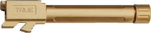 TRUE PRECISION FOR GLOCK 17 BARREL THREADED GOLD TIN