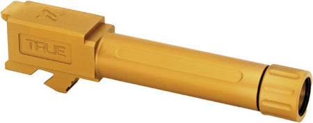 TRUE PRECISION FOR GLOCK 26 BARREL THREADED GOLD TIN