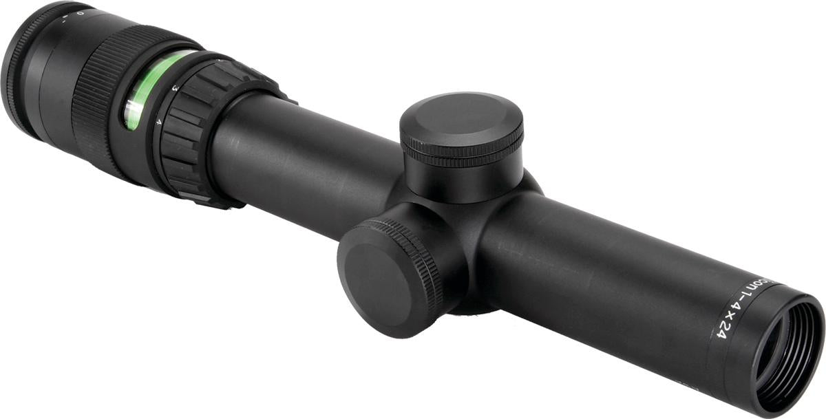 Trijicon AccuPoint 1-4x24mm Duplex with Green Dot Rifle Scope