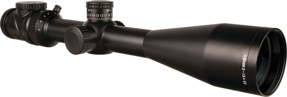 Trijicon AccuPoint 3-18x50mm MOA Ranging Green Dot Rifle Scope