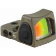 Trijicon RMR Type 2 FDE 6.5 MOA Adjustable LED Reflex Sight