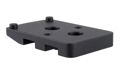 Trijicon Accessory Ring Plate, Low Mount, Q-Loc, Fits Trijicon RMR, Anodized Finish, Black AC32117