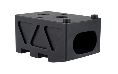 Trijicon Accessory Ring Plate, High Mount, Q-Loc, Fits Trijicon RMR, Anodized Finish, Black AC32119