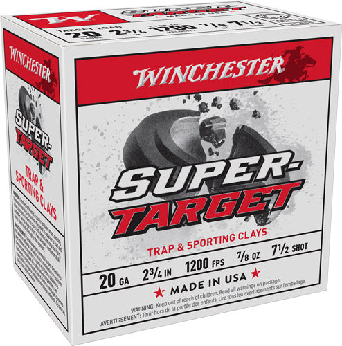 Winchester TRGT207   20 Gauge  7/8oz #7.5 1200 FPS.