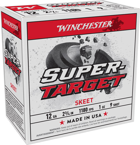 Winchester Super-Target Xtra-Lite 12 Gauge 2.75 in 1 oz #9