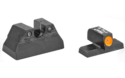 Trijicon HD Night Sights, Fits H&K USP Compact, Orange Front, 3 Dot Green Tritium HK108O-600597