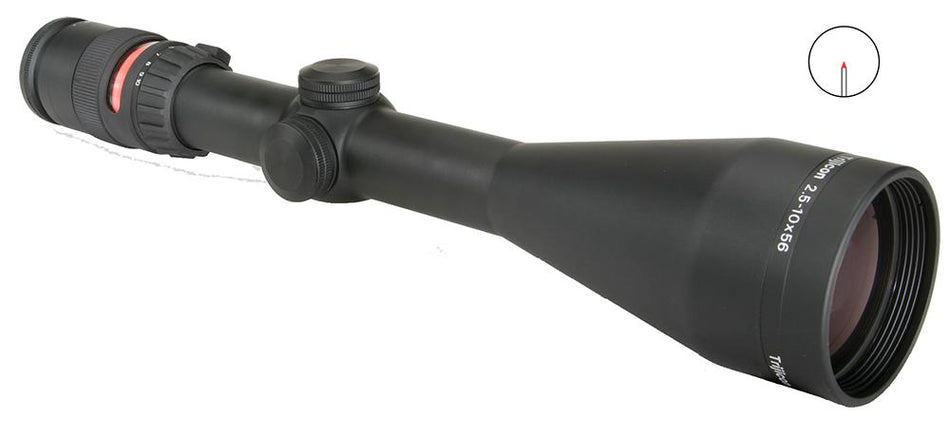 Trijicon AccuPoint 2.5-10x56mm Red Triangle Post Rifle Scope