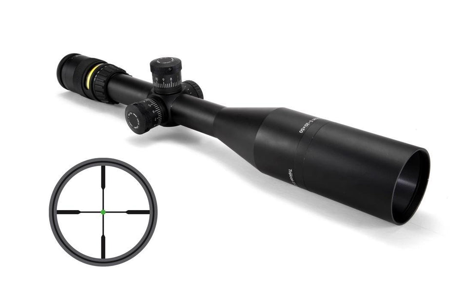 Trijicon AccuPoint 5-20x50mm Duplex with Green Dot Rifle Scope