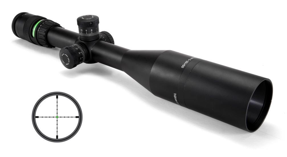 Trijicon AccuPoint 5-20x50mm Mil-Dot Crosshair with Green Dot Rifle Scope
