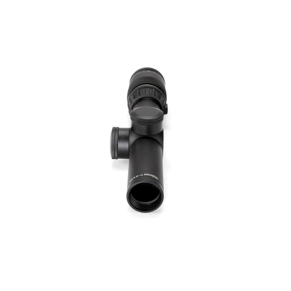Trijicon AccuPoint 1-4x24mm German #4 Crosshair with Green Dot Rifle Scope