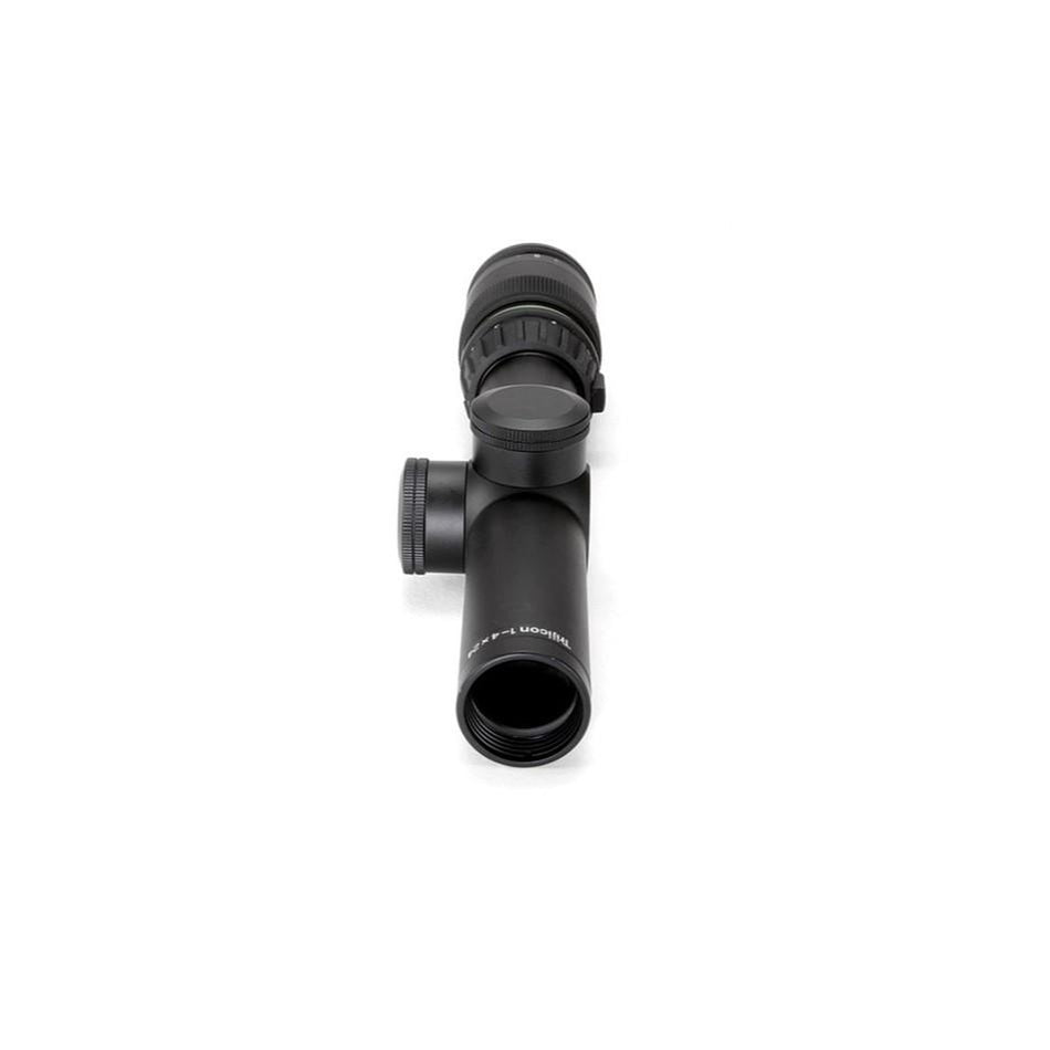 Trijicon AccuPoint 1-4x24mm German #4 Crosshair with Green Dot Rifle Scope