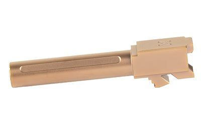 True Precision Barrel, 9MM, Fits Glock 19, Copper TiCN Finish TP-G19B-XC