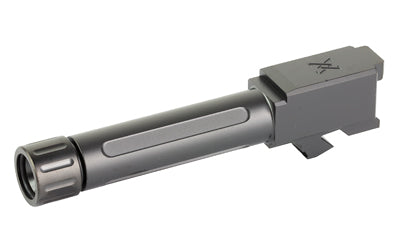 True Precision Threaded Barrel, 9MM, Fits Glock 26, Black DLC Finish, Includes Thread Protector TP-G26B-XTBC