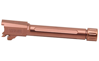 True Precision Barrel, 9MM, Fits P365 Fuse, TiCN Finish, Copper, Threaded Barrel, 1/2X28 Thread Pitch TP-P365FB-XTC