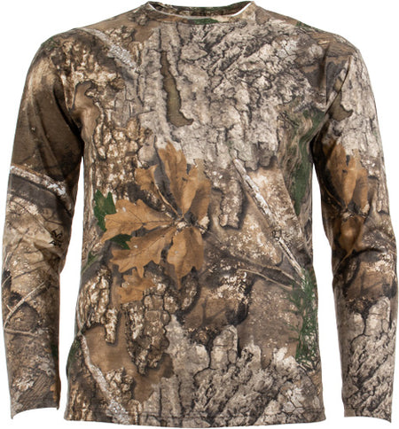 HABIT BEAR CAVE LONG SLEEVE TEE REALTREE APX X-LARGE