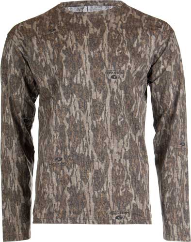 HABIT BEAR CAVE LONG SLEEVE TEE MO BOTTOMLAND LARGE