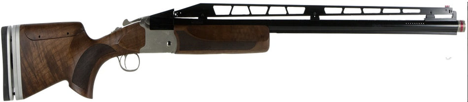 TriStar 35412 TT-15A Top Single Full Size 12 Gauge Break Open 2.75" 1rd 34" Blued Vent Rib Barrel, Silver Steel Receiver, Adj Comb Walnut Stock, Ext Beretta/Benelli Choke Tubes, Right Hand