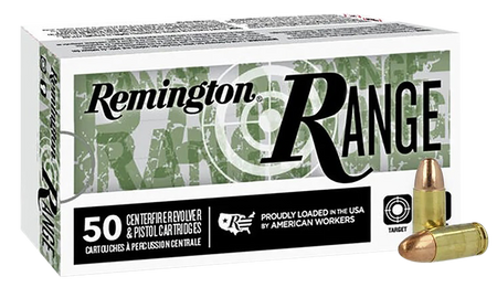 Remington 9mm Luger 115gr FMJ Ammo