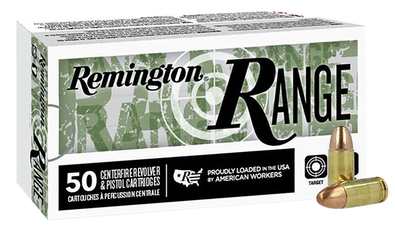 Remington 9mm Luger 115gr FMJ Ammo