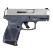 Taurus G3C Handgun 9mm 3 10/rd Magazines 3.2" Barrel Grey Splatter Black Stainless Steel