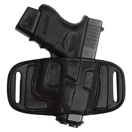 Tagua Gunleather Quick Draw Belt Holster for Colt Gov't 1911 5"/Commander 1911 4"/Officers 1911 3.5"/Most 1911 w/o rail Black Right Hand