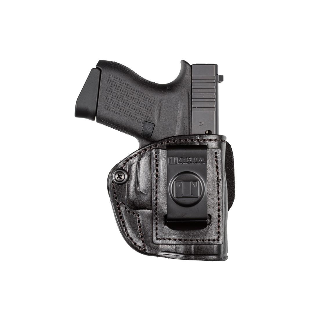TX 1836 by Tagua FOR M&P Shield & Most Single Stack Compact Pistols-BK-RH