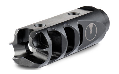 Ultradyne USA MERCURY Brake, 223 Remington/556NATO, Fits AR-15s with 1/2X28 Threads, Black, 3.1 oz., 416 Stainless Steel, Includes Shrouded Timing Nut UD10670