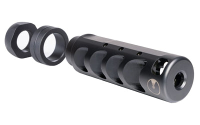 Ultradyne USA Apollo MAX Compensator with Timing Nut 7.62, AR-10, LR-308, 5/8X24 Thread, .975 Outside Diameter, Steel Nitride Finish UD10710